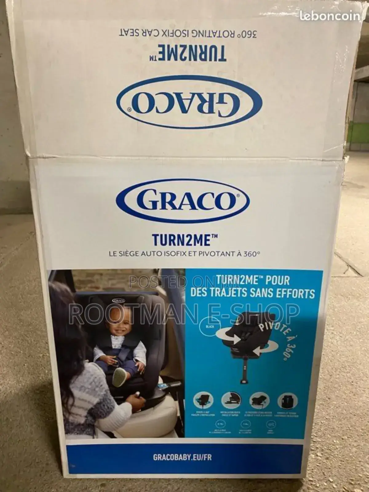 Graco Turn2me 3-in-1 Rotating Baby Car Seat For Kids