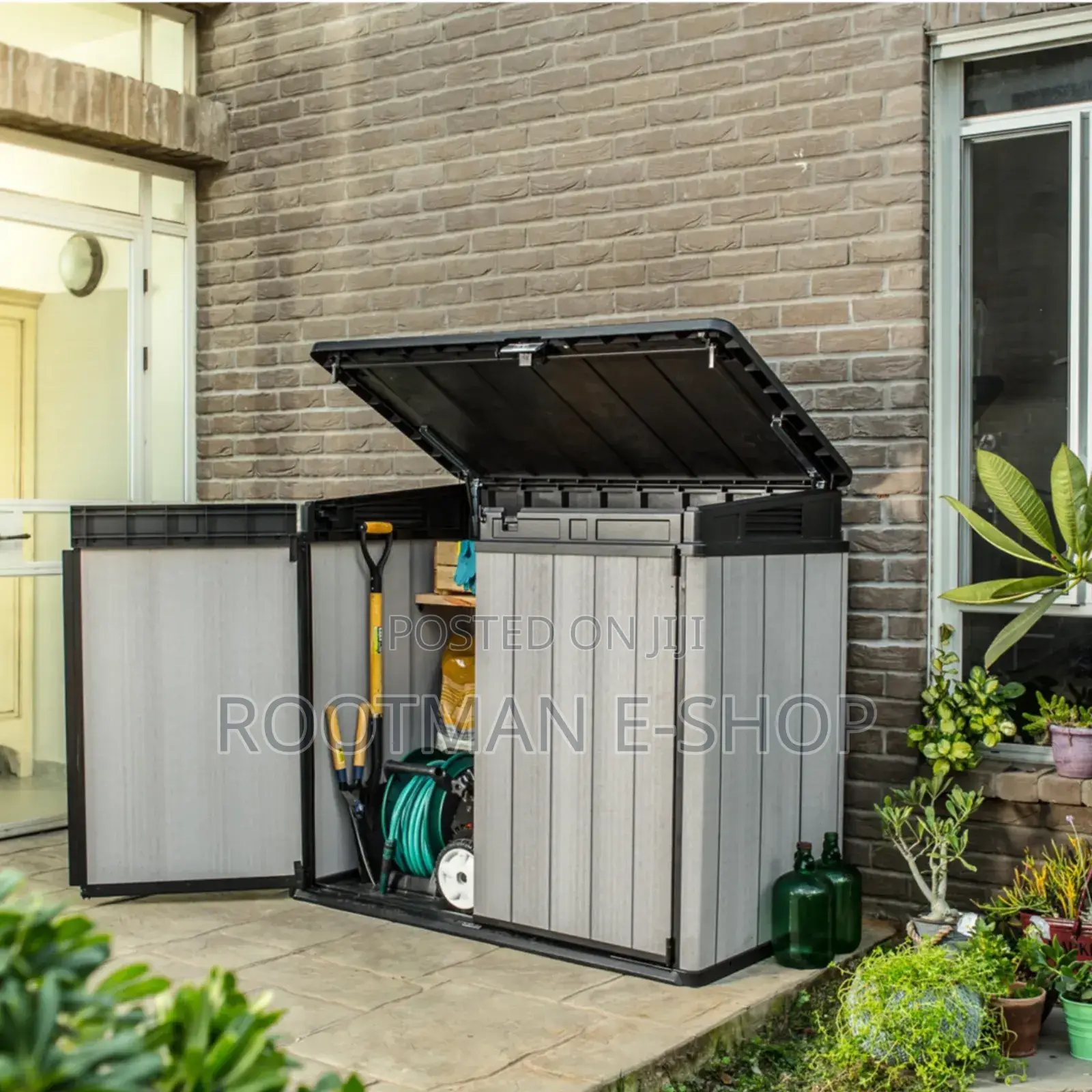 4'8 X 2'8 Keter Elite Duotech Garden Storage Box (1.41m X 0.82)