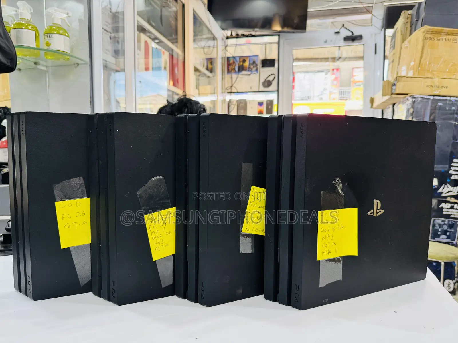 Ps4 Pro 1 Tb With Games