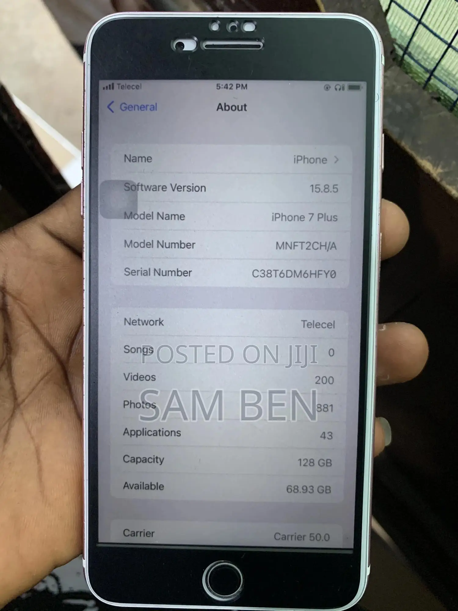 Apple iPhone 7 Plus 128 GB Red