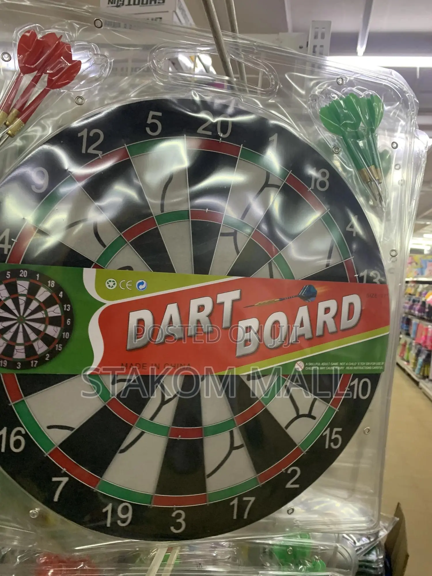 Dart Board - 17 Inches