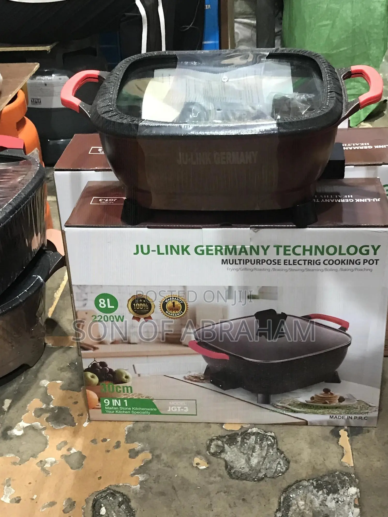8litres Multi-purpose Electric Cooker