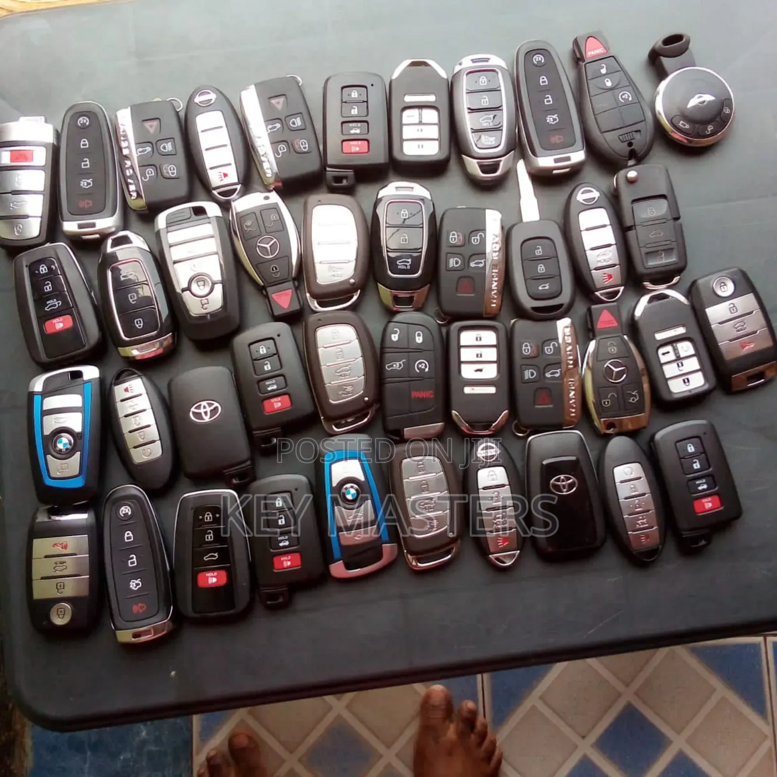 All Types of Vehicle Smart Key