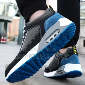 Sports Design Safety Shoe With Steel Toe, Anti Slip, Anti Smash.Kevlar