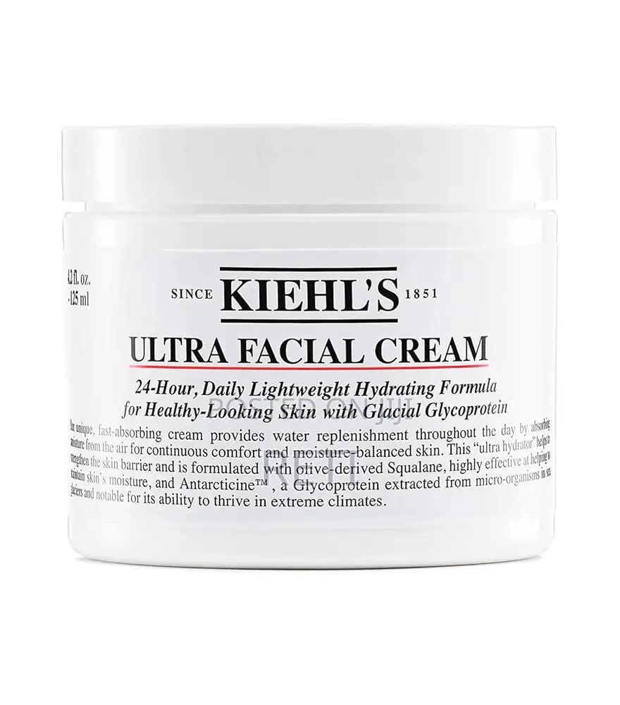 Kiehls Ultra Face Cream. The 100/100 if You Know, You Know Cream.
