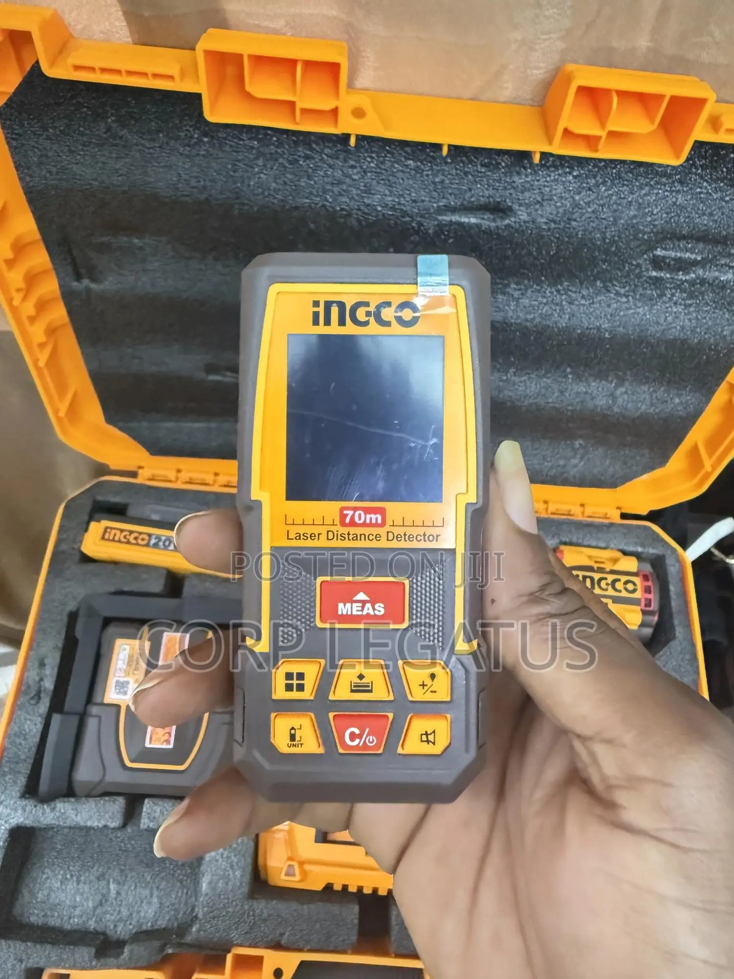 Cordless Drill 20v 76nm With Laser Distance 70m + Self Leveling