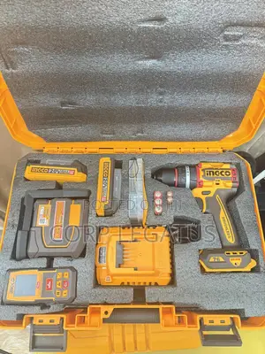 Cordless Drill 20v 76nm With Laser Distance 70m + Self Leveling