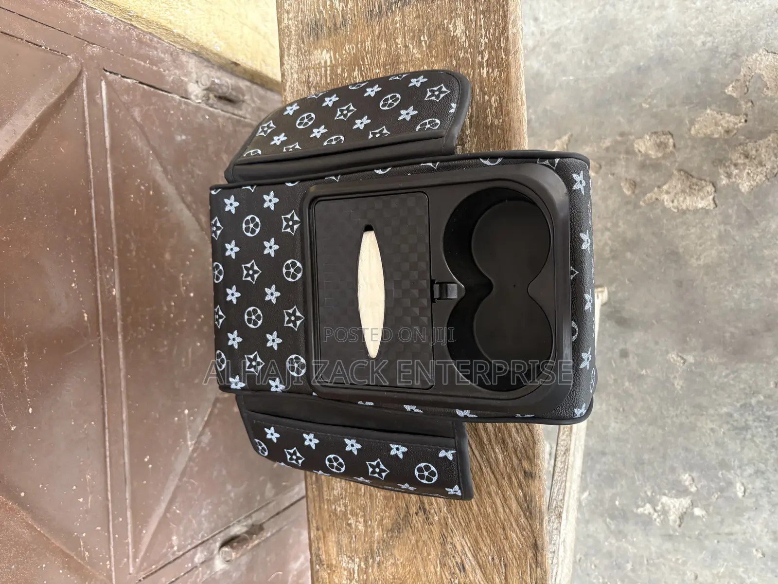 Universal Armrest Cover With Cup Holder