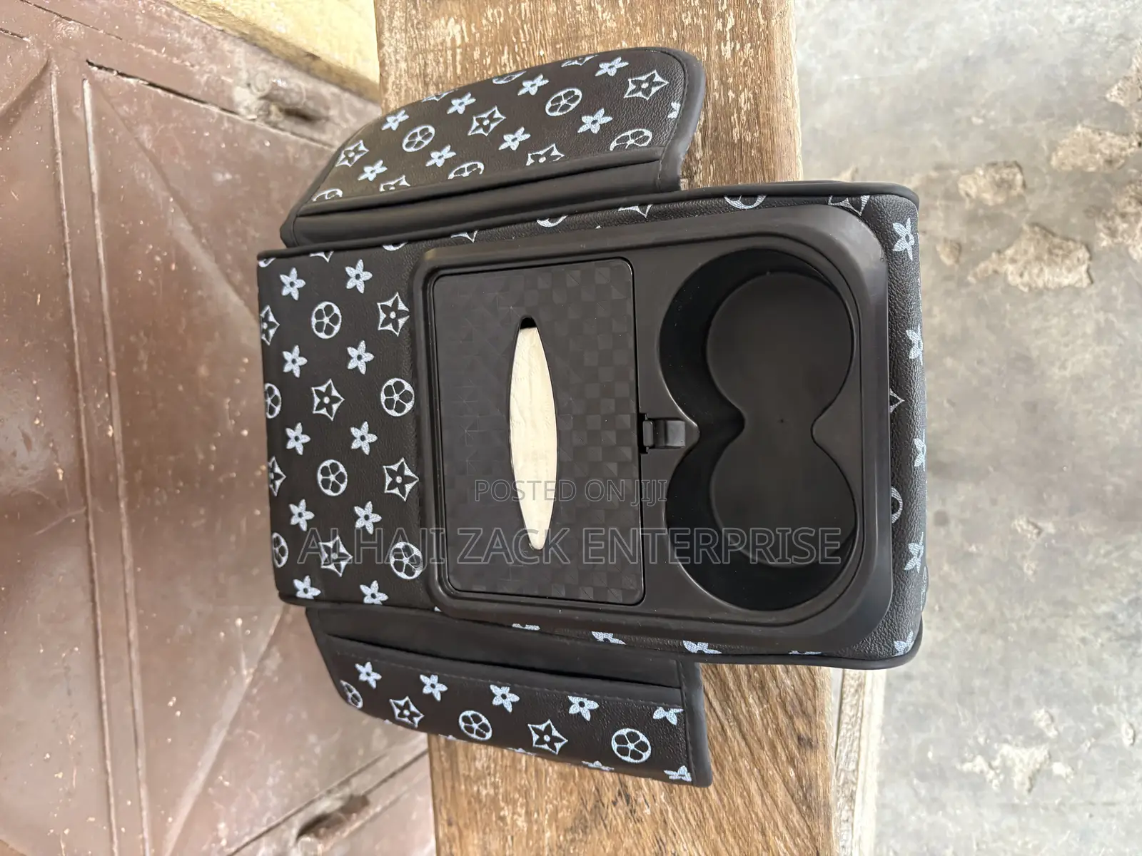 Universal Armrest Cover With Cup Holder