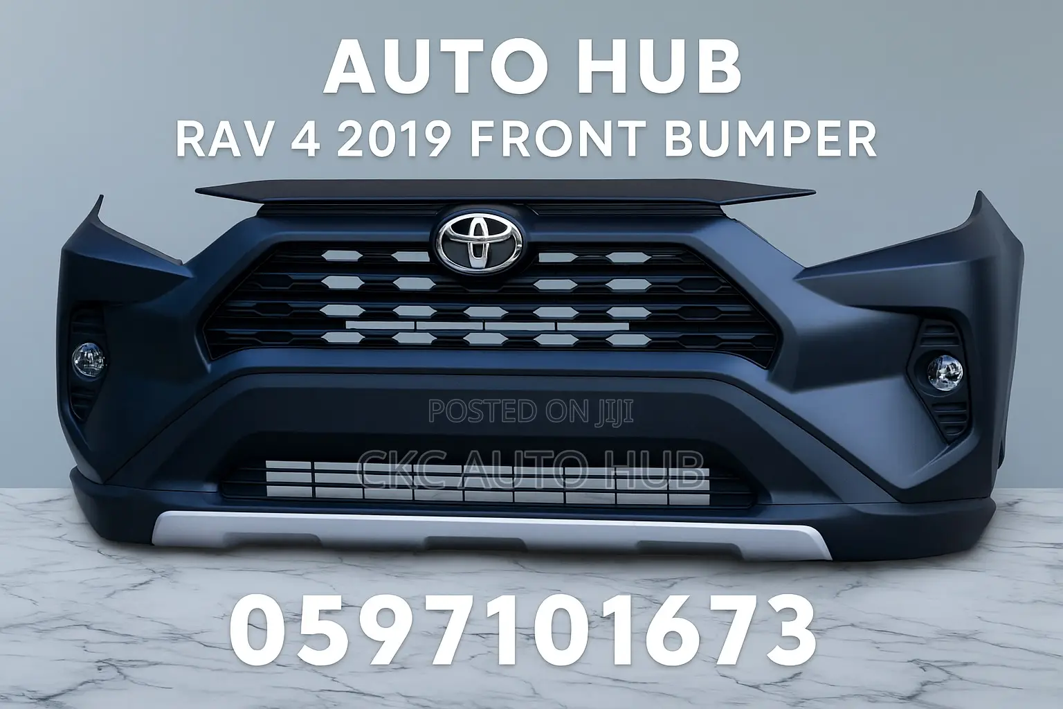Rav 4 2019 2020 Front Bumper Complete