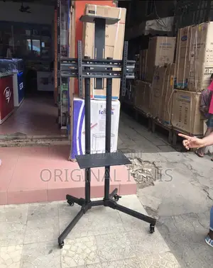 Television Stand( Mobile Tv Trolley With Mount )