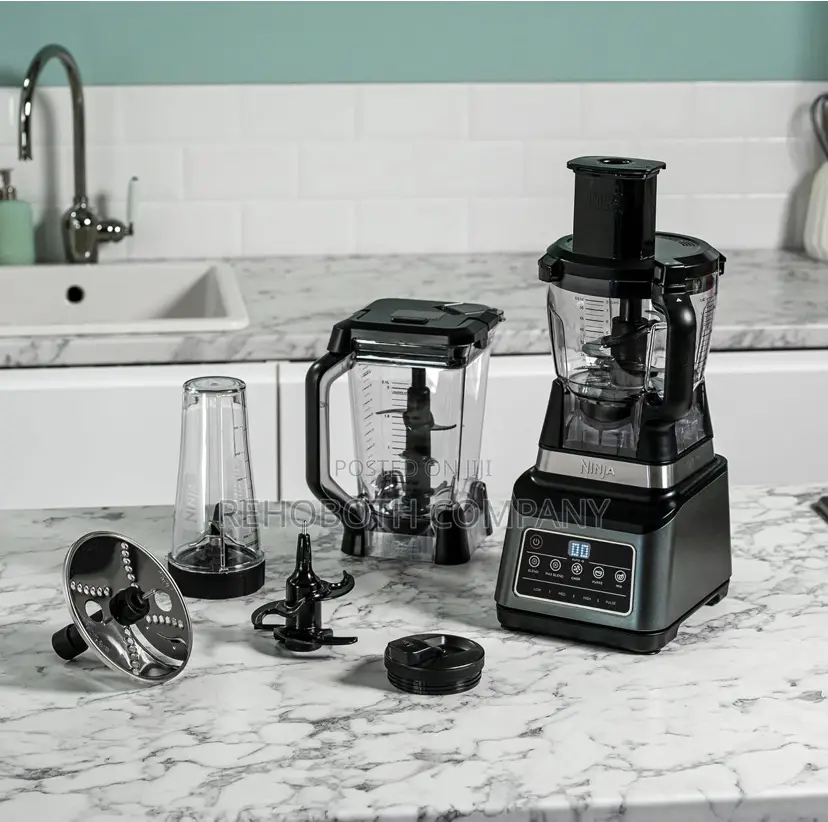 Ninja 3-in-1 Food Processor Blender With 5 Automatic Programs