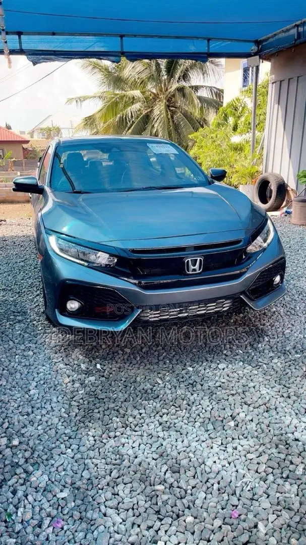 Honda Civic Sport Touring Hatchback 2018 Gray