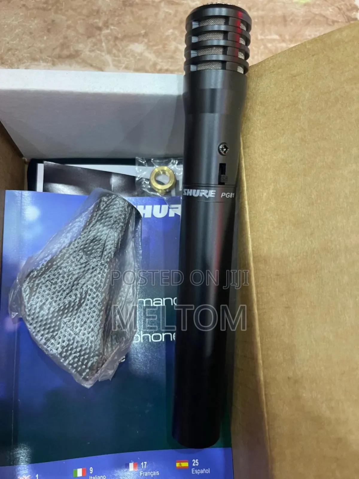 Shure Pg81 Cardioid Dynamic Microphone