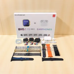 I20 Ultra Max Suit Smartwatch 10 in 1 Set (527262)