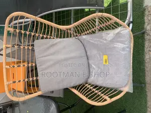 Rattan Outdoor Chair With 2 Cushions