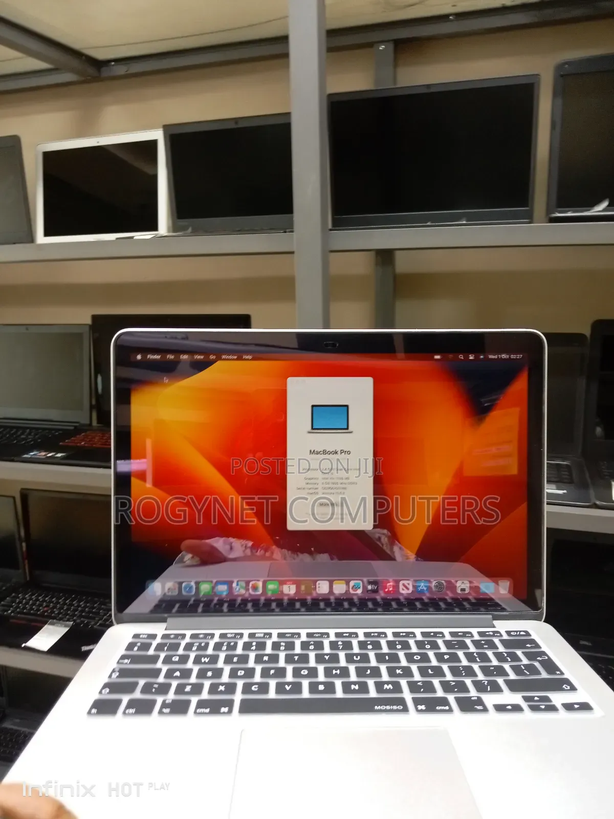 Laptop Apple MacBook Pro 2013 8GB Intel Core i5 SSD 256GB