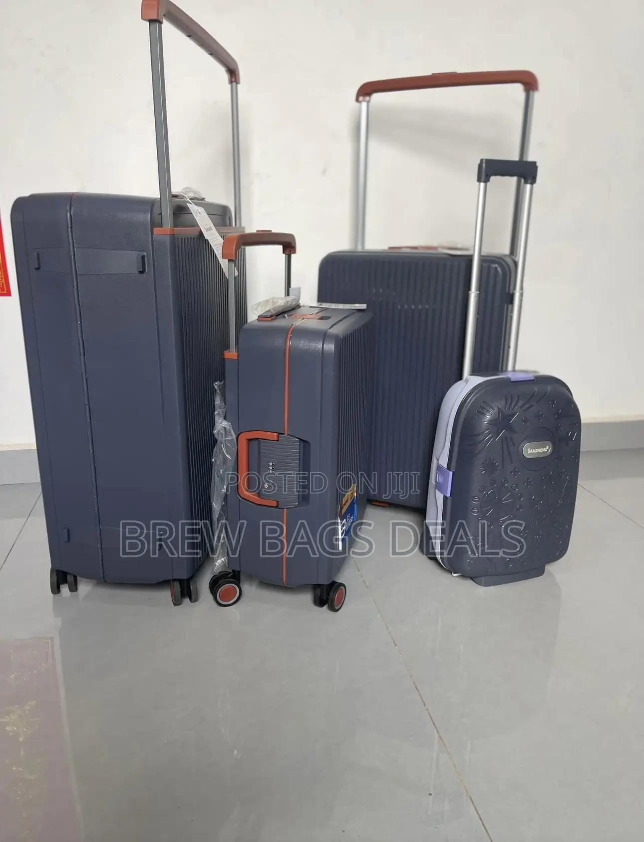 Original 4set Travelers Choice Purely Locks Zipless Traveling Bag