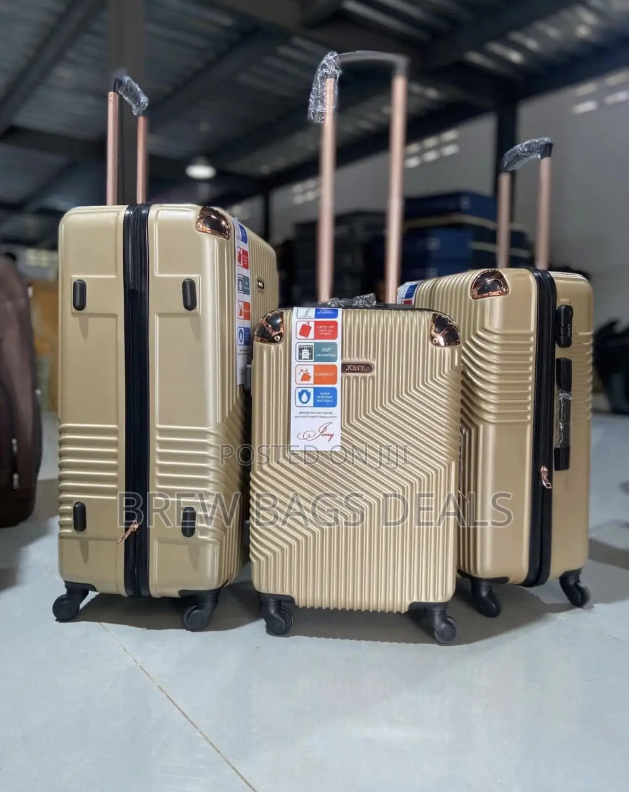 Abs 3 in 1 Jony Fiber Unbreakable Engagement Bag