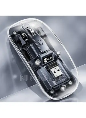 2.4g Wireless Mouse Transparent Home Office Computer Laptop. Tvx24053