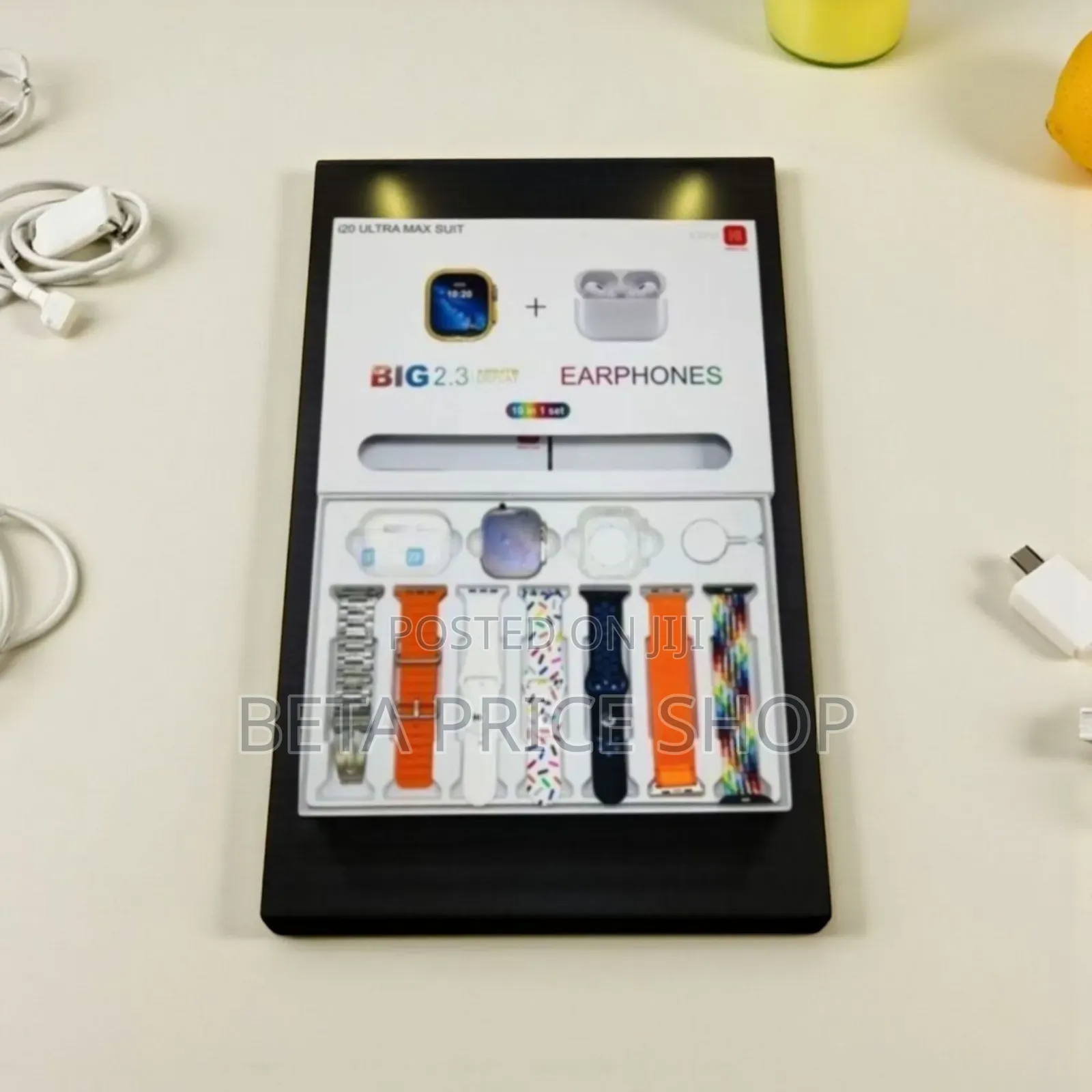 I20 Ultra Max Suit Smartwatch 10 in 1 Set (353334)