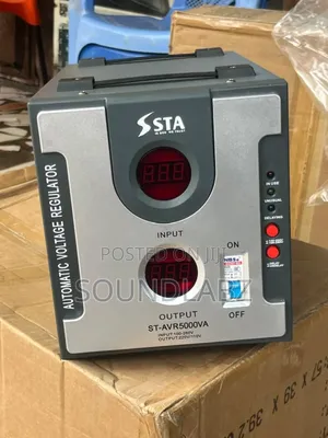 Ssta St-avr5000va Automatic Voltage Regulato