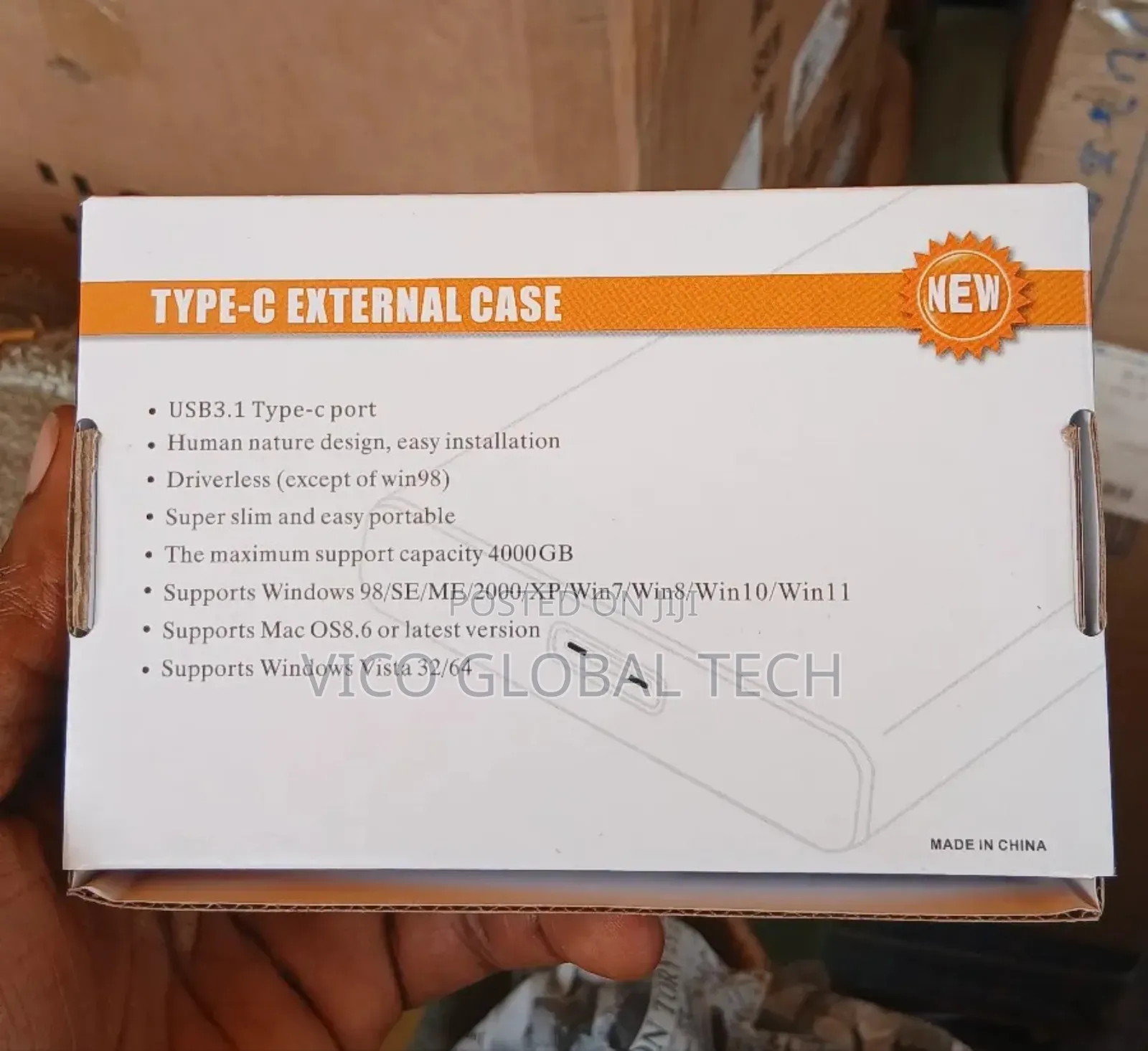 Type C External Case HDD