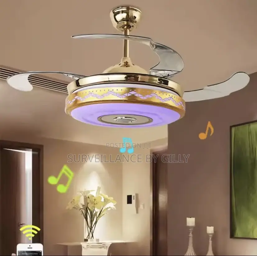 Smart Foldable Ceiling Fan