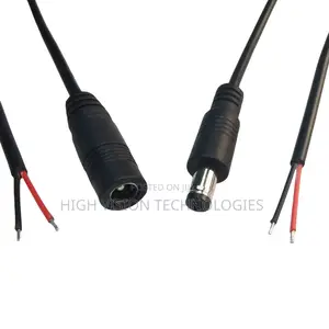 CCTV Camera Power Connectors With Cable