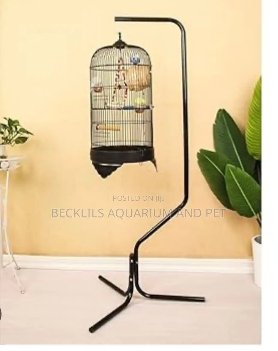 In and Outdoor Quality Potable Parrot Cage Stand