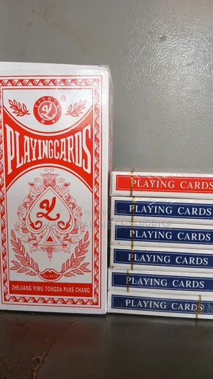 Plastic Coated Poker Playing Card (Spa)