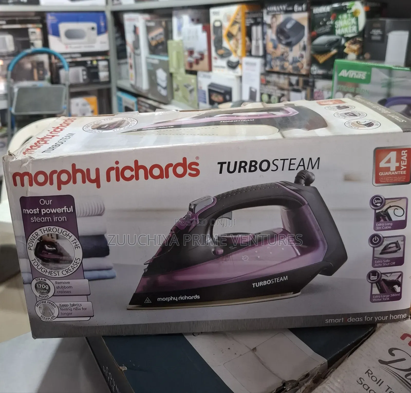 Morphy Richards 2800w Turbosteam Iron Uk