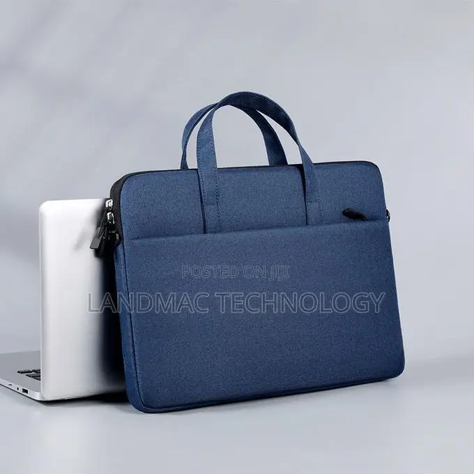 15-Inch Laptop Bag, Hand-Held/Single-Shoulder - Dark Blue