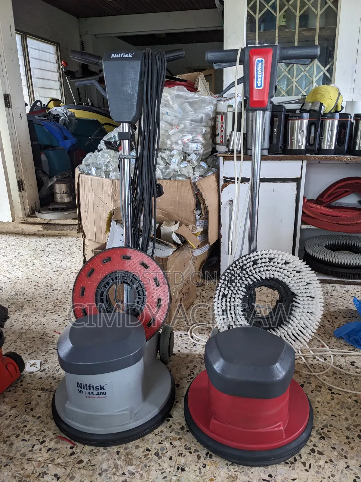 2x Floor Cleaning Machine ( Nilfisk and Cleanfix