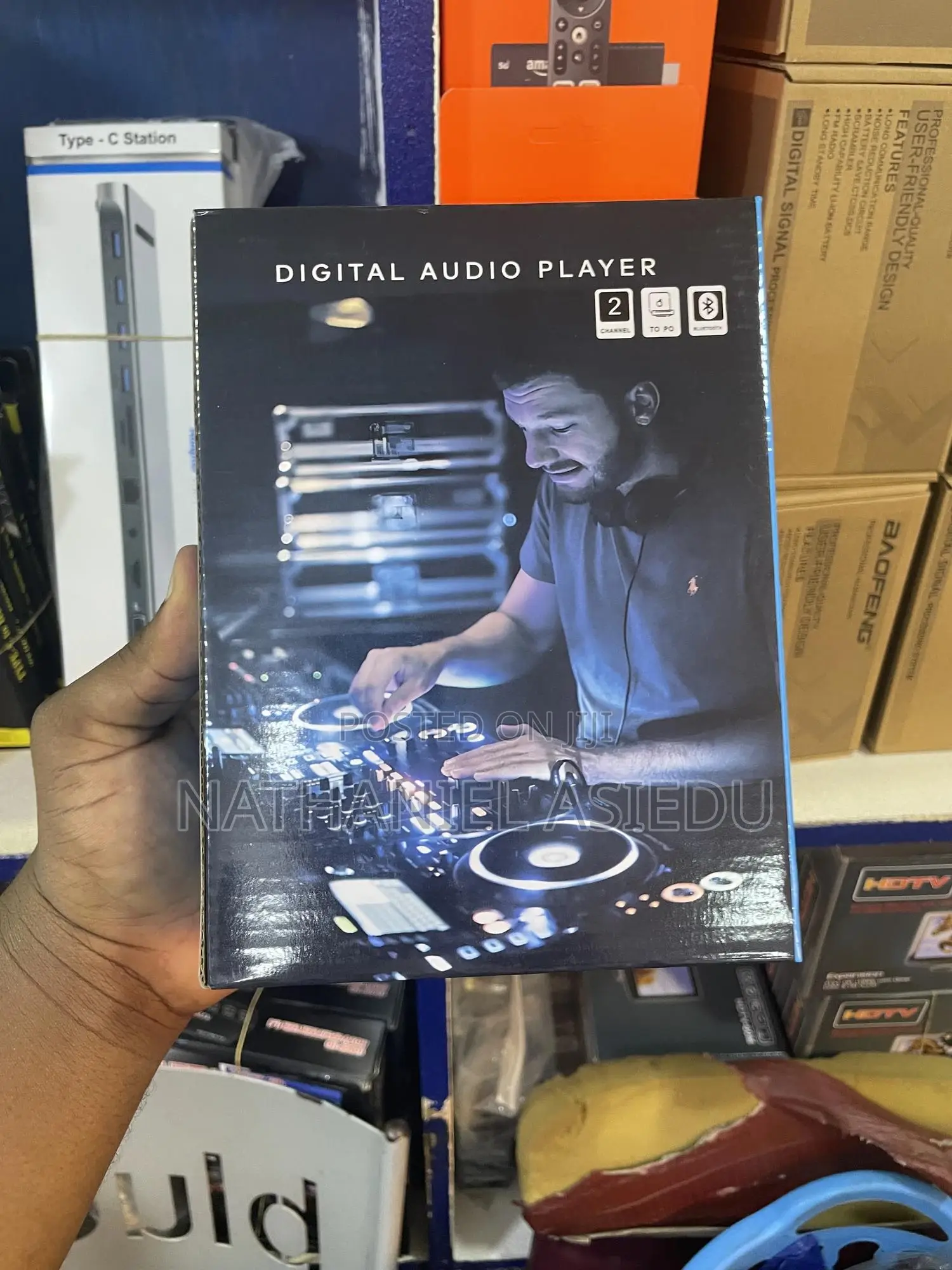Digital Audio Player- Audio Interface or Dj Mixer.