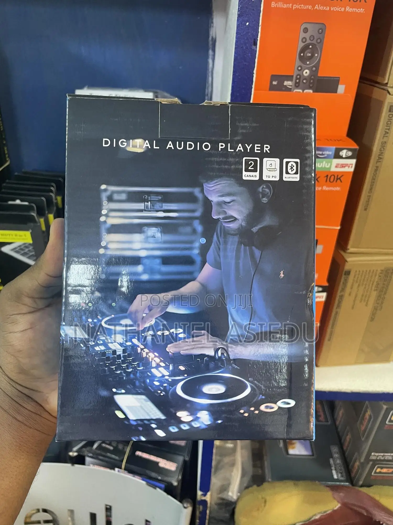 Digital Audio Player- Audio Interface or Dj Mixer.