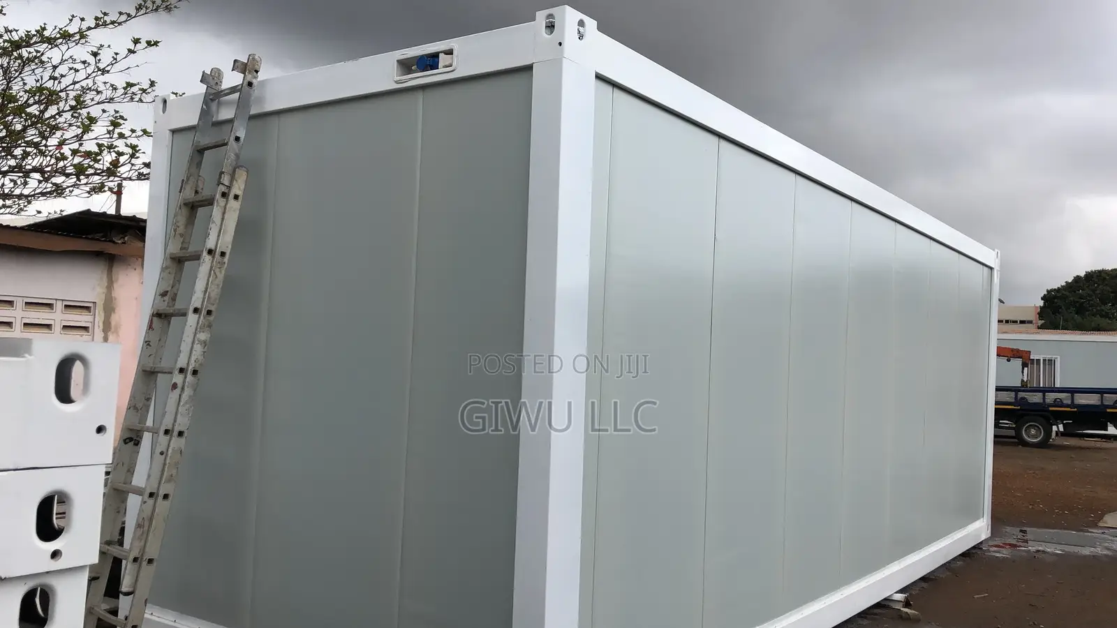 Container Offices Made of Sandwich Panels