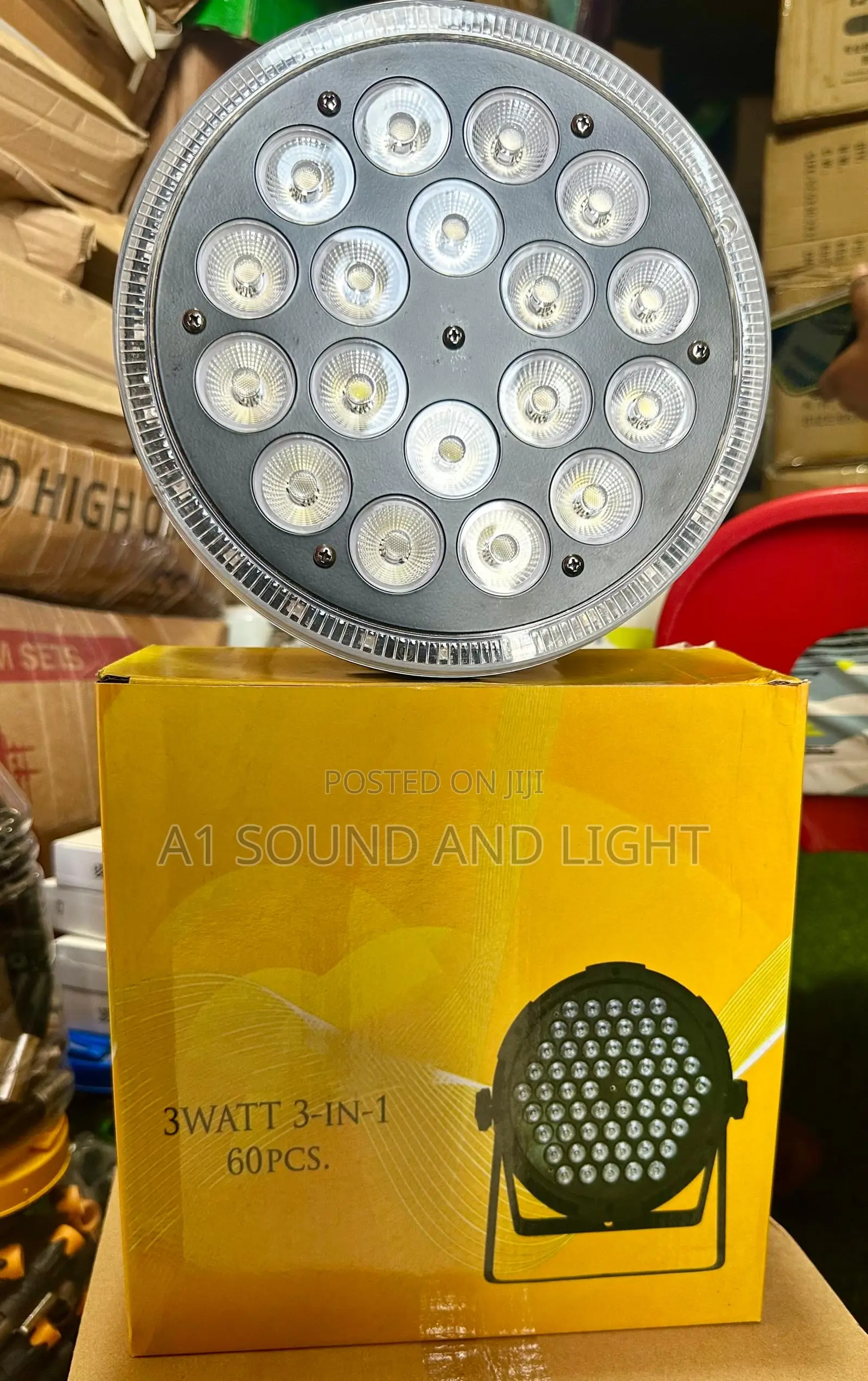 18 Lamps Rgbw Led Par Light