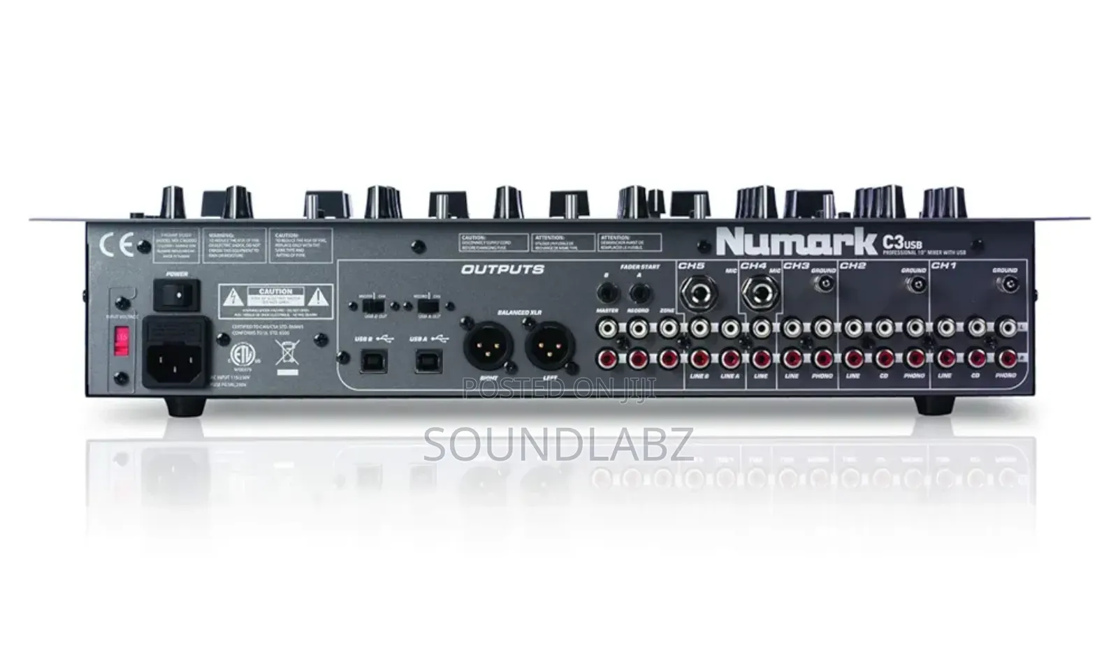 Numark C3usb, A Five-channel Professional Dj Rack