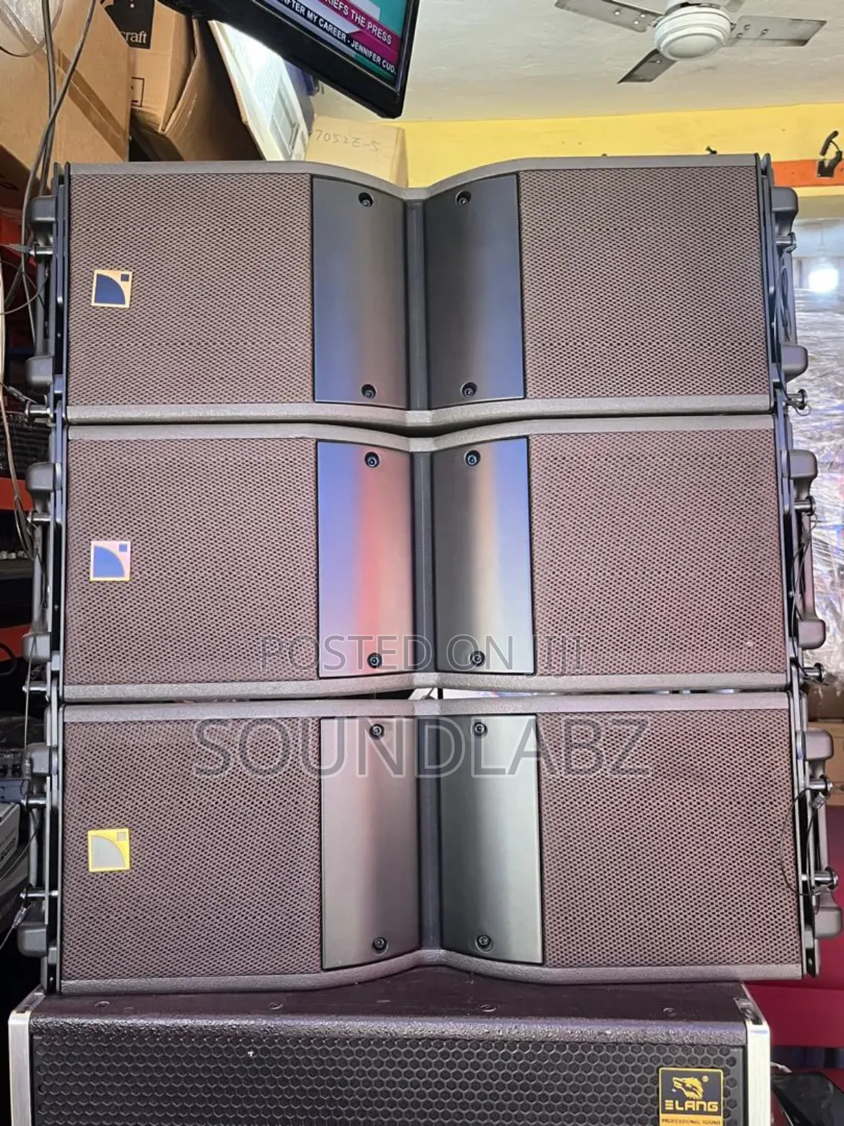 Kara 8inches Line Array Speakers (3pieces)