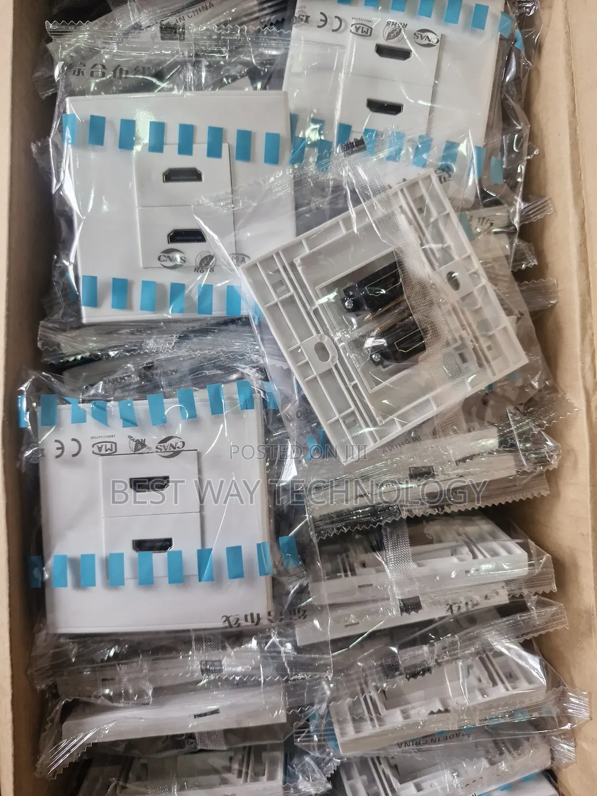 Hdmi Double Wall Socket