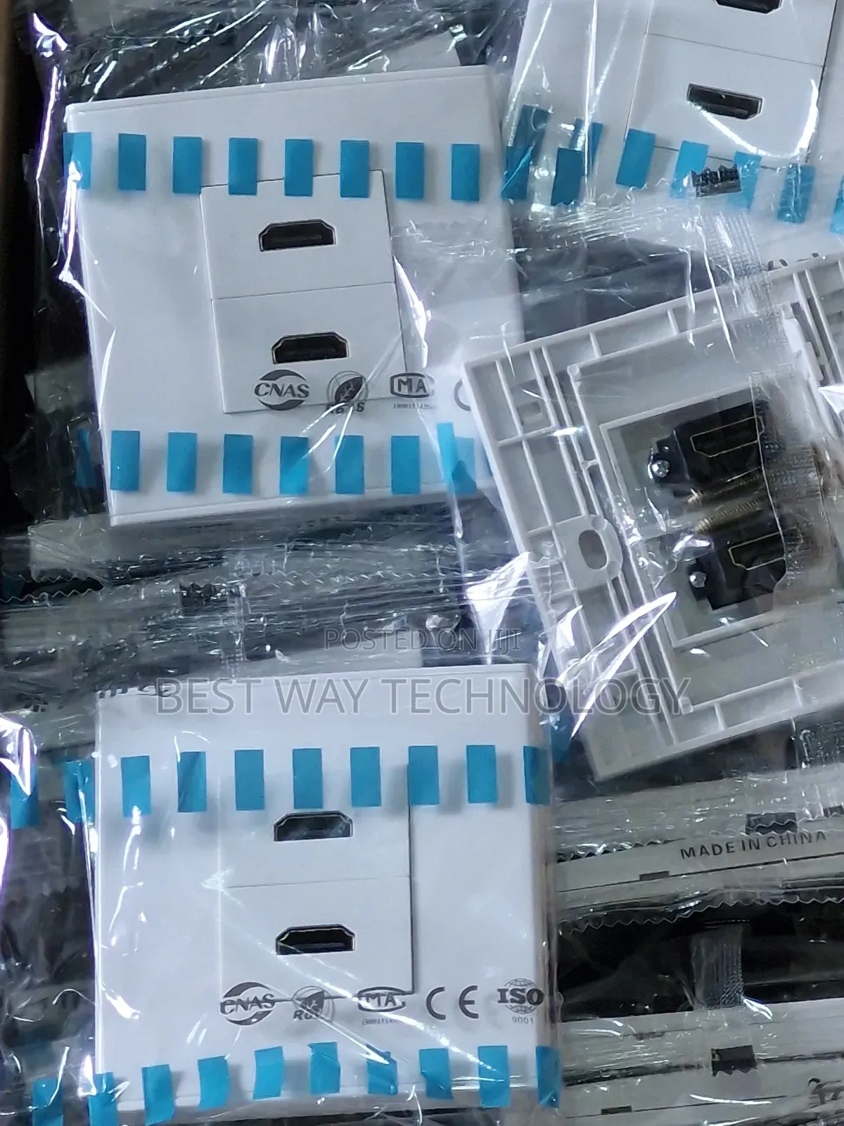 Hdmi Double Wall Socket