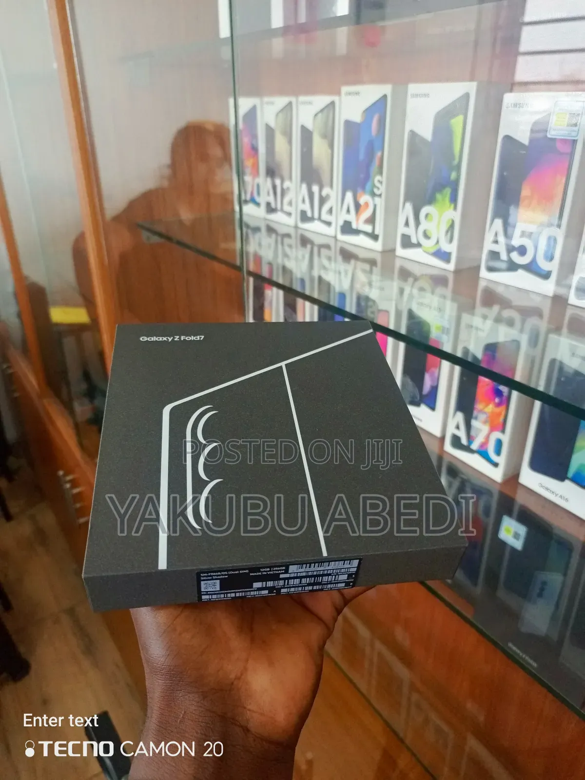 New Samsung Galaxy Z Fold7 256 GB Black