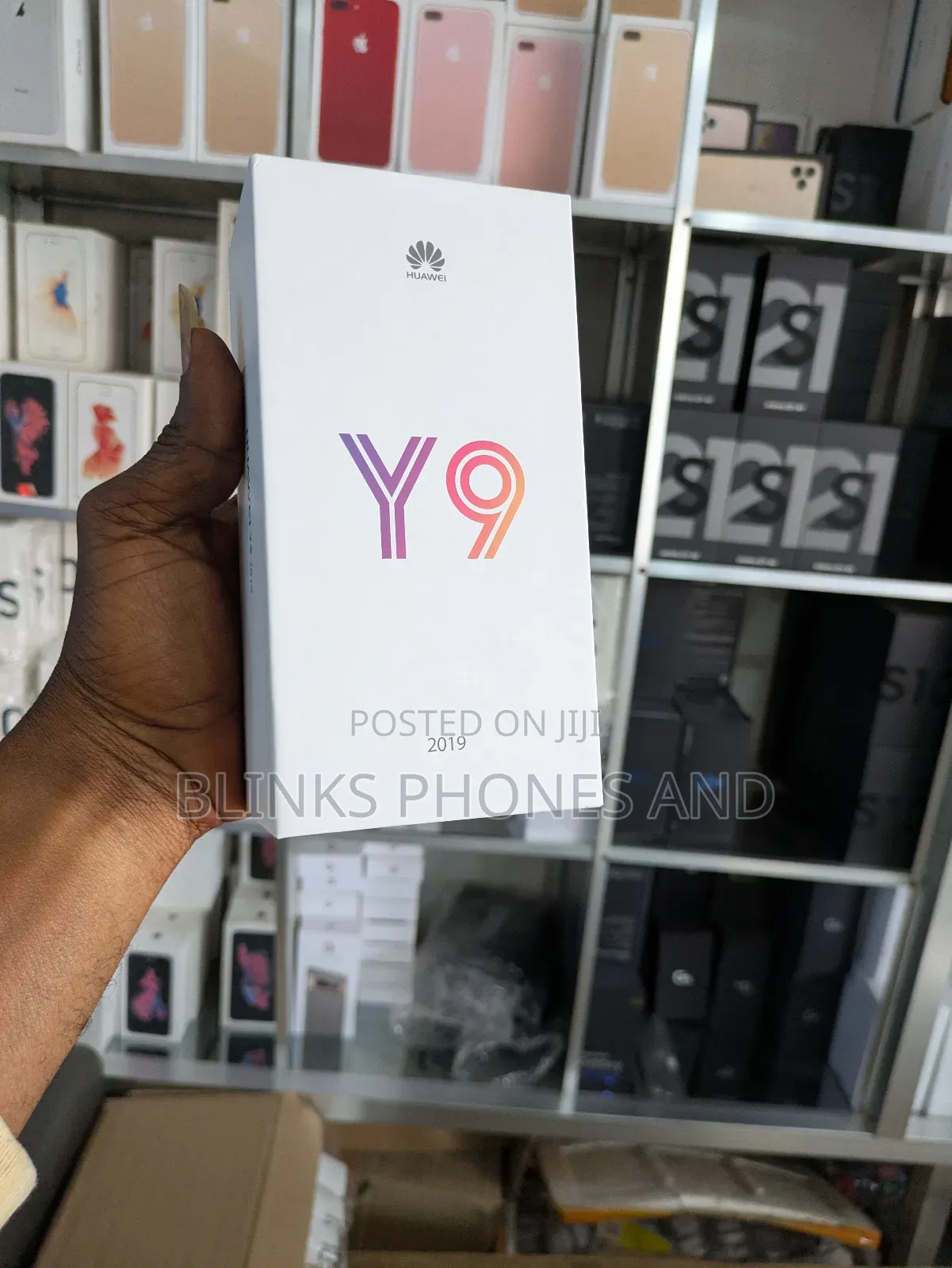 New Huawei Y9 2019 128 GB Gray