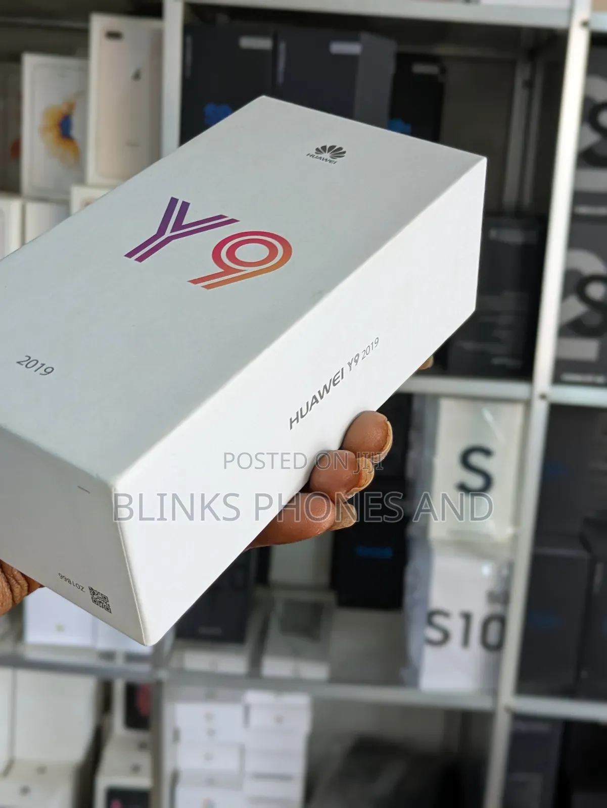 New Huawei Y9 2019 128 GB Gray