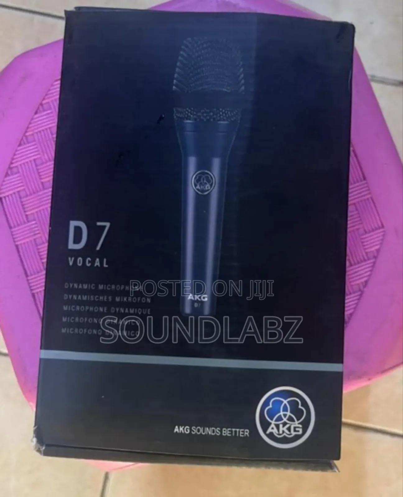 Akg D7s Dynamic Vocal/Cord Microphone