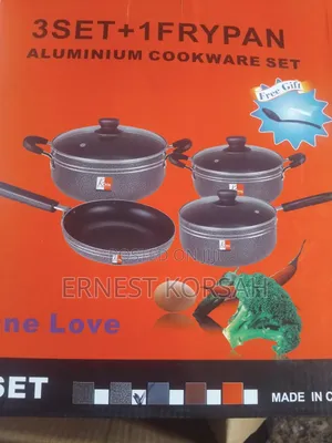 Royal Cookware 3 Set Plus Frying Pan