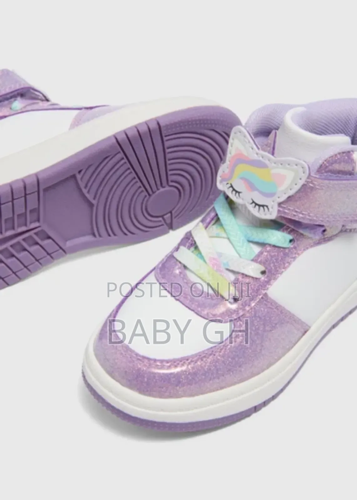 Colorful Glitter Matalan Girls Sneaker