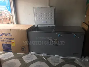 The Original Pearl 508l Double Door Chest Freezer