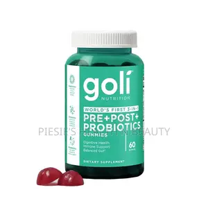 Goli Nutritional Supplement, Pre+Post+Probiotics Gummy - 60 Count